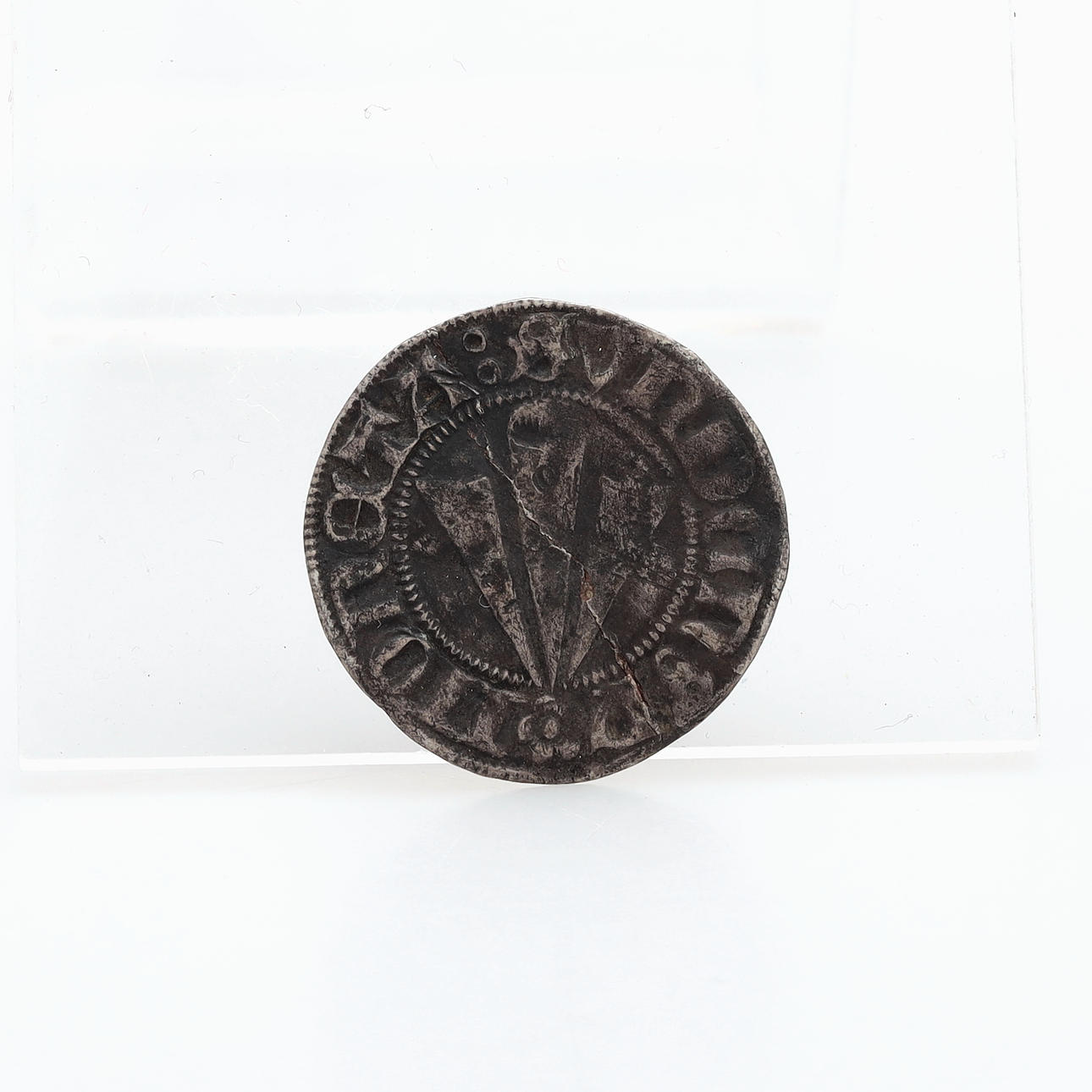 Münze, Witten, Stralsund, 14. Jahrhundert.