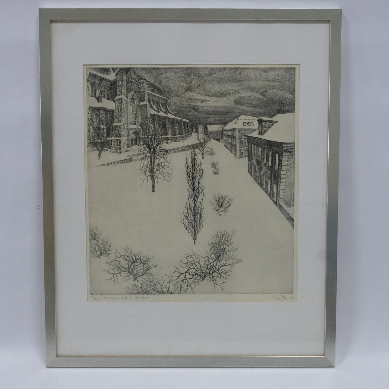 PALOMA CRISTIANA. AGUAFUERTE.