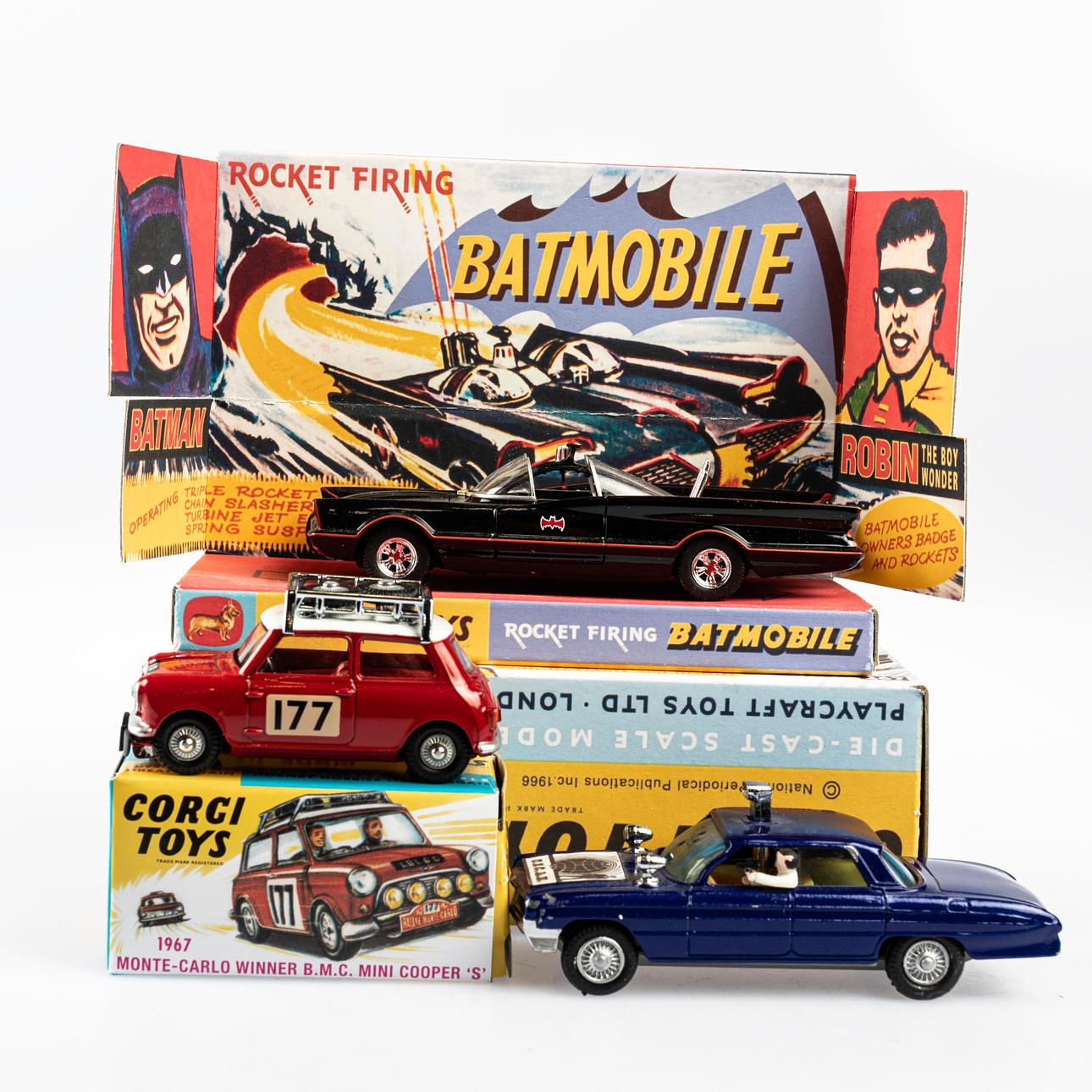 BILAR, 3st bl.a Corgi Toys.