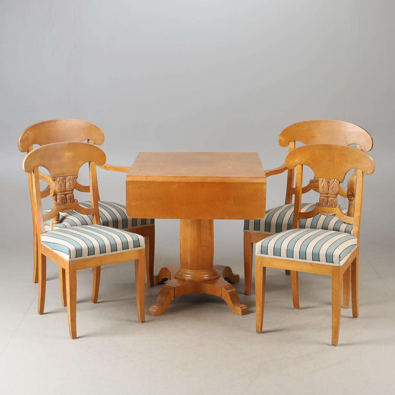 SITTGRUPP, 5 delar, björk, empire.