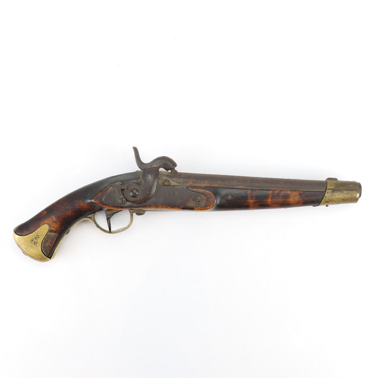 PISTOL slaglås, antik.