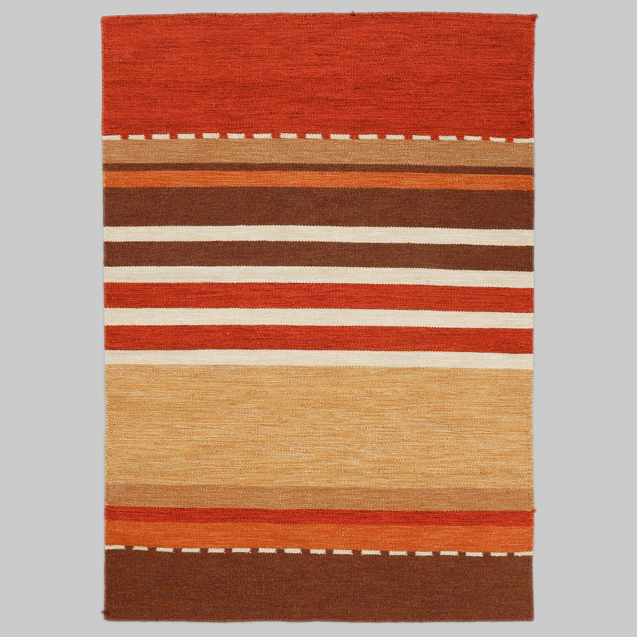 RUG, wicker, ca 196 x 139 cm.
