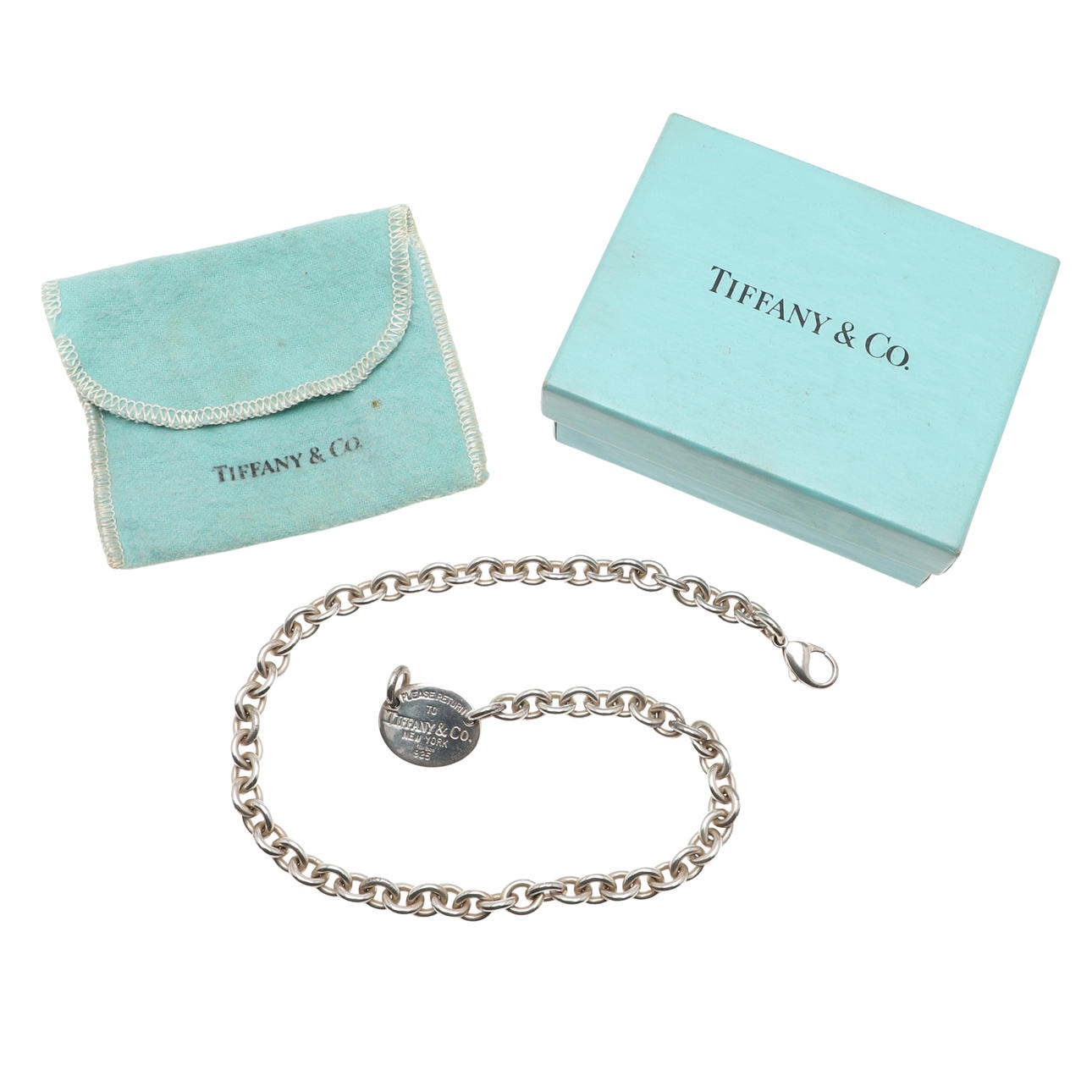 UN COLLAR DE PLATA DE TIFFANY & CO.