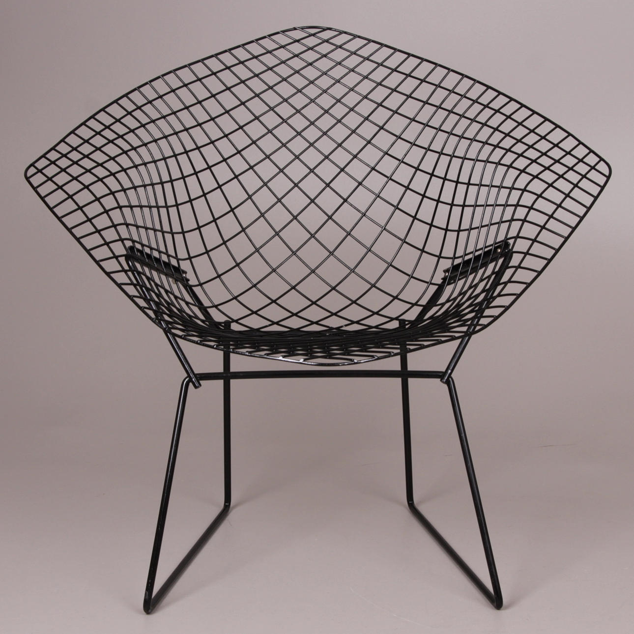 FÅTÖLJ, "Diamond Chair", Harry Bertoia, 1900-talets andra hälft.