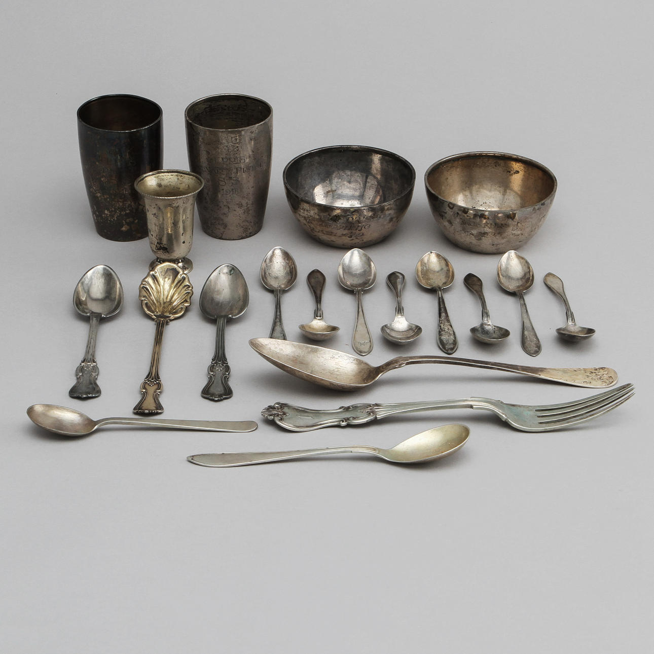 SILVER, 20 delar, vikt ca 580 gram.