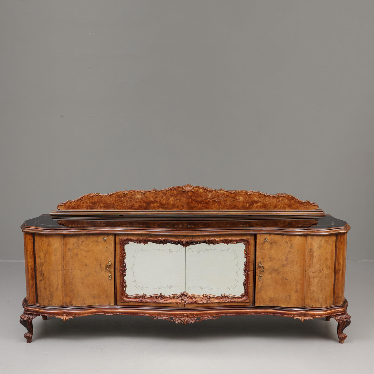 A 20th century rococo sideboard, Central Europe.