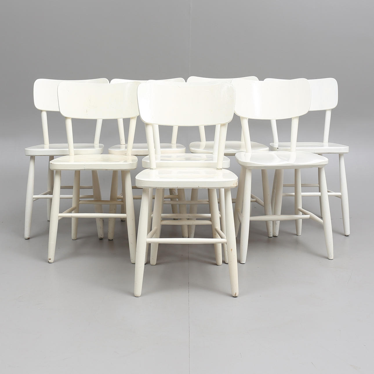 STOLAR, 8 st, Bröderna Wigells stolfabrik.