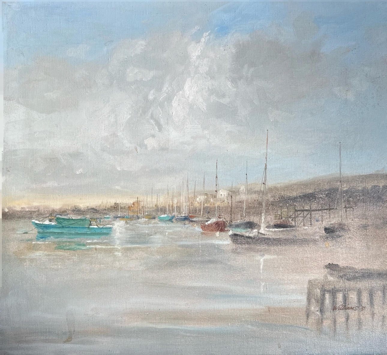 R. L. WILLIAMS. ”PÅ FLODEN CROUCH”.