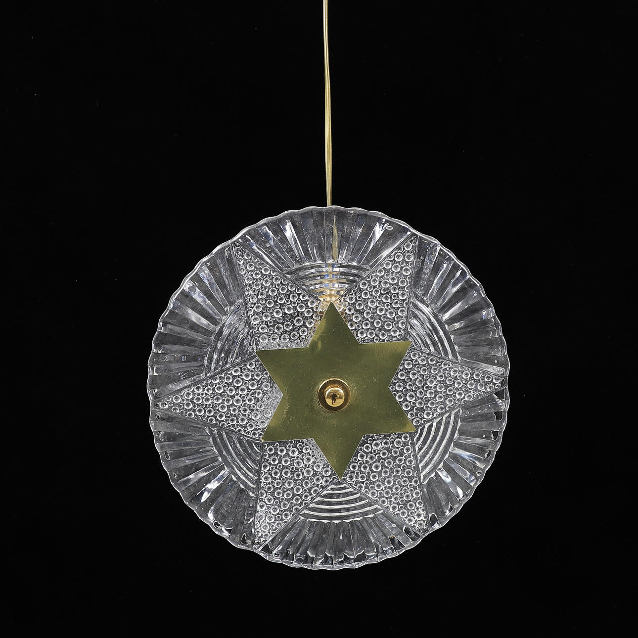 ADVENTSSTJÄRNA, glas, "Advent", Orrefors.