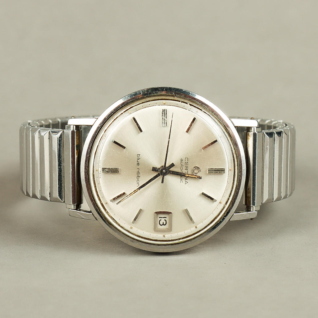 MEN'S WRIST WATCH Certina Automatic, Blue Ribbon.