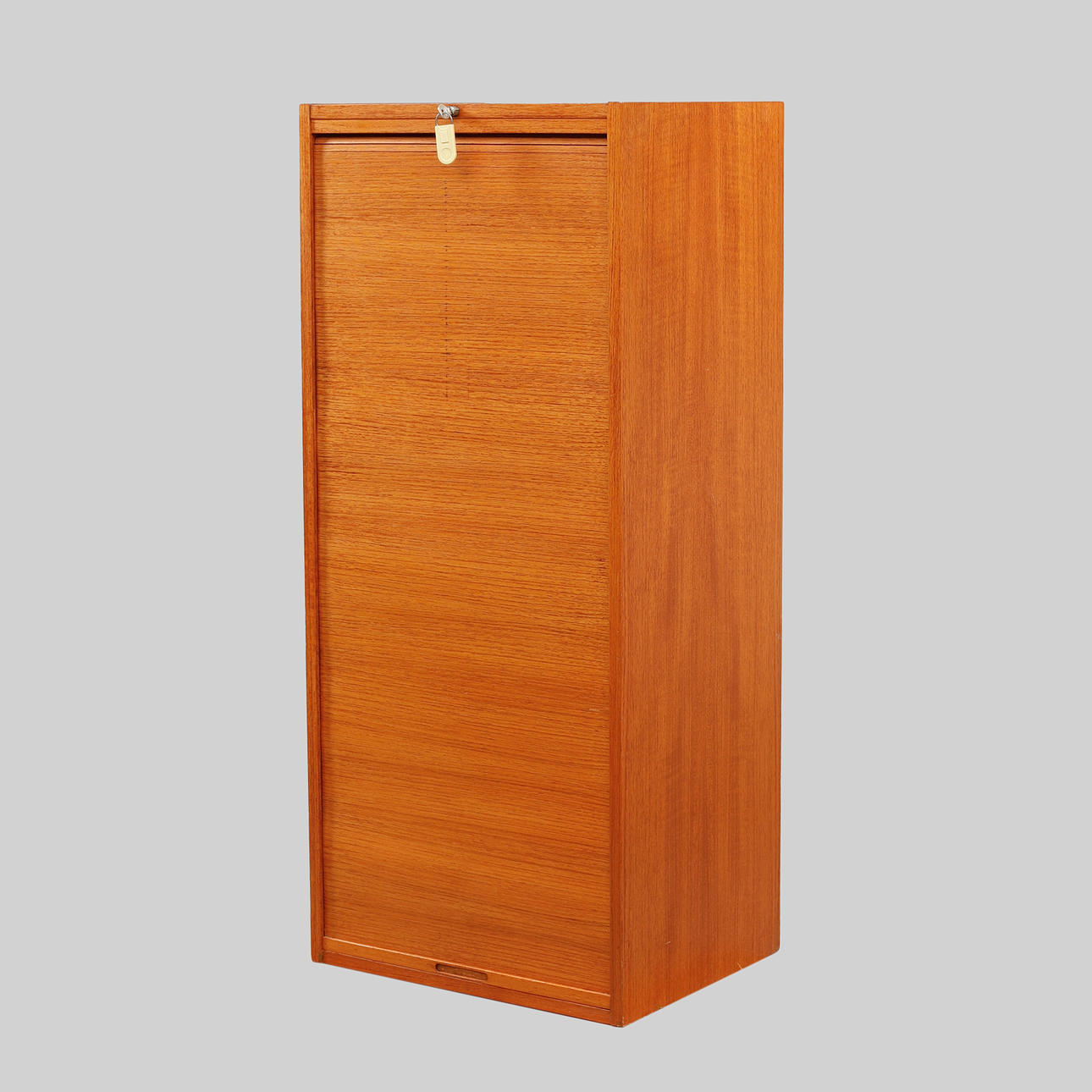 ARKIVSKÅP med jalusi, teak.