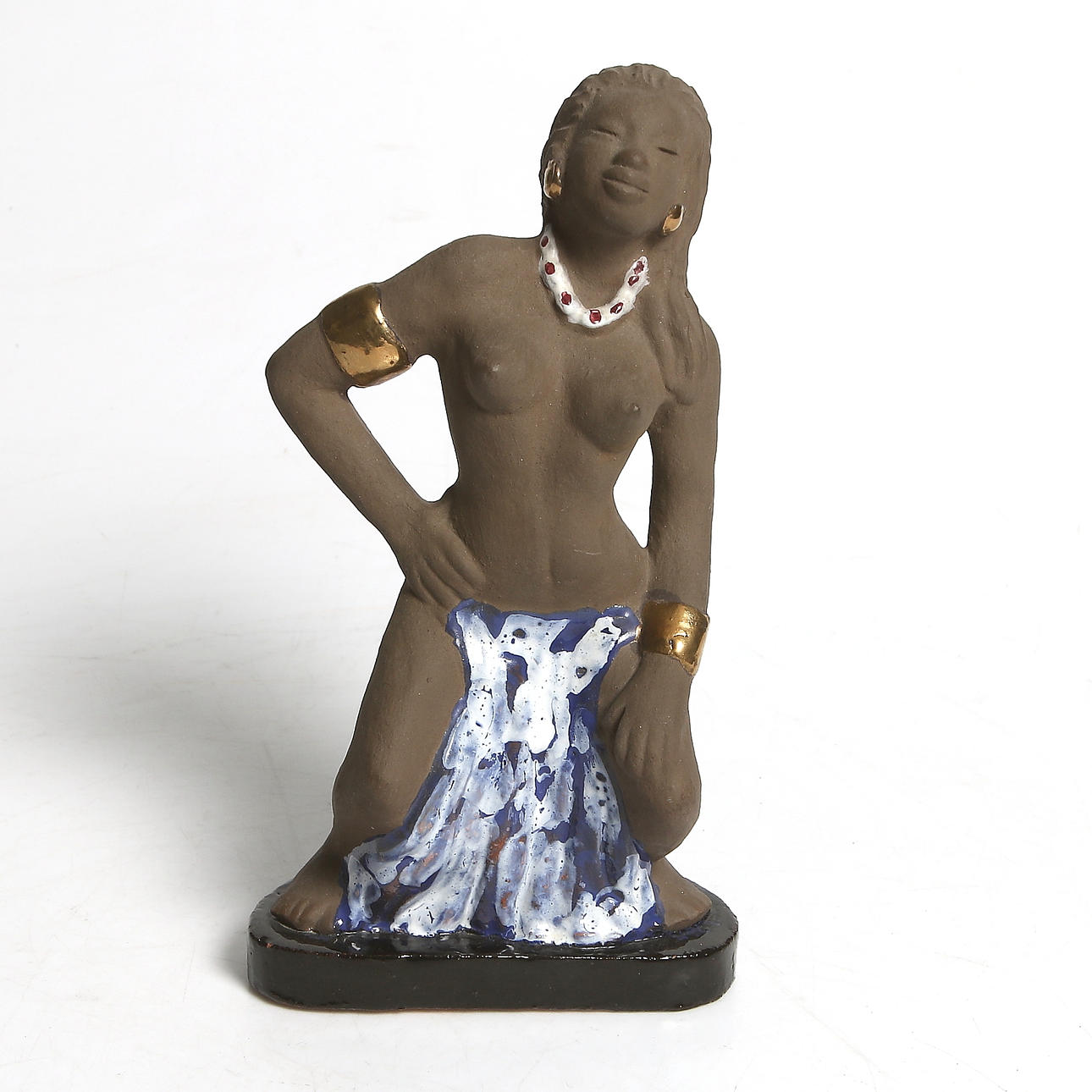 FIGURIN, kermik, Bengt Wall, Trosa. 1900-talets mitt.