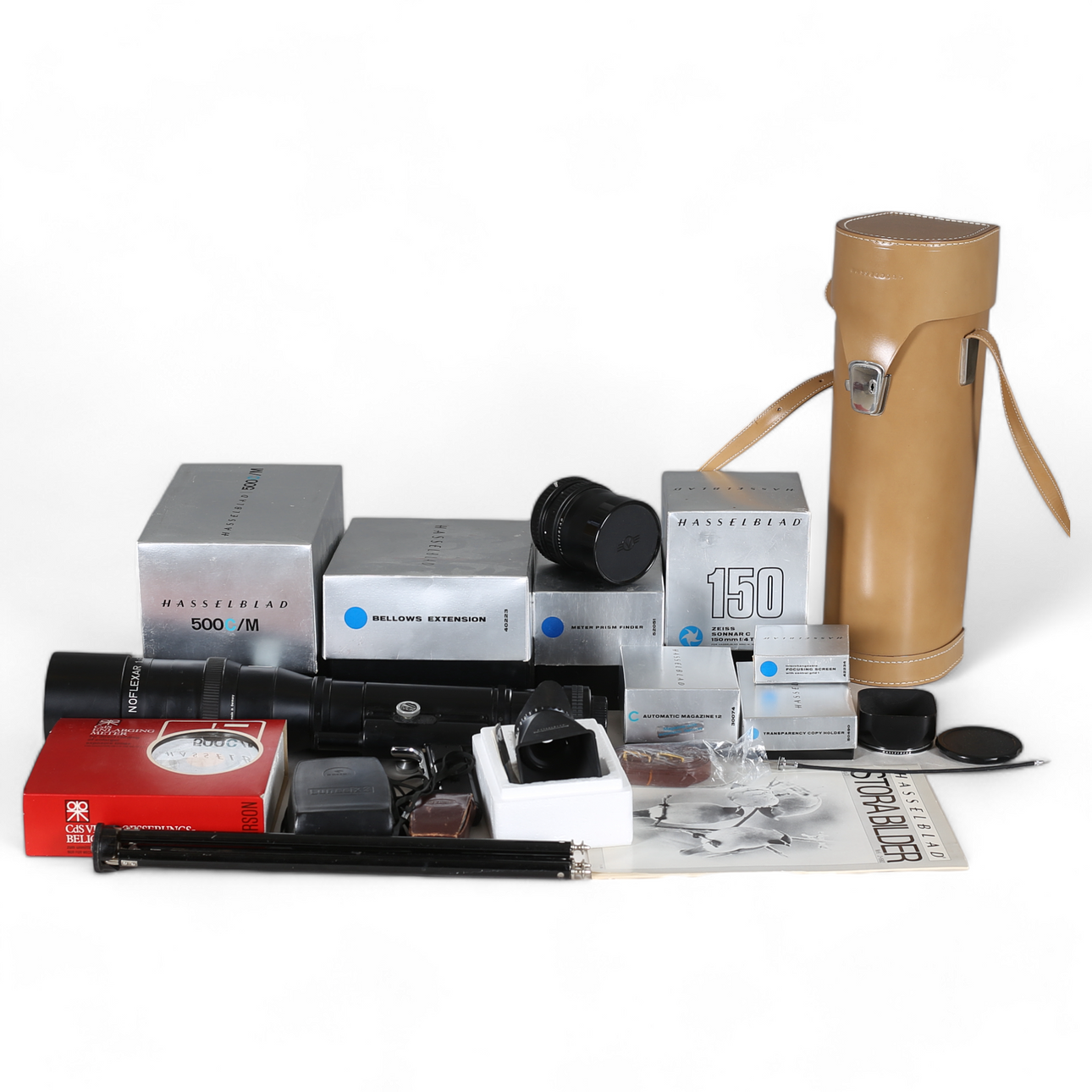 KAMERA, Hasselblad 500C mit Zubehör.