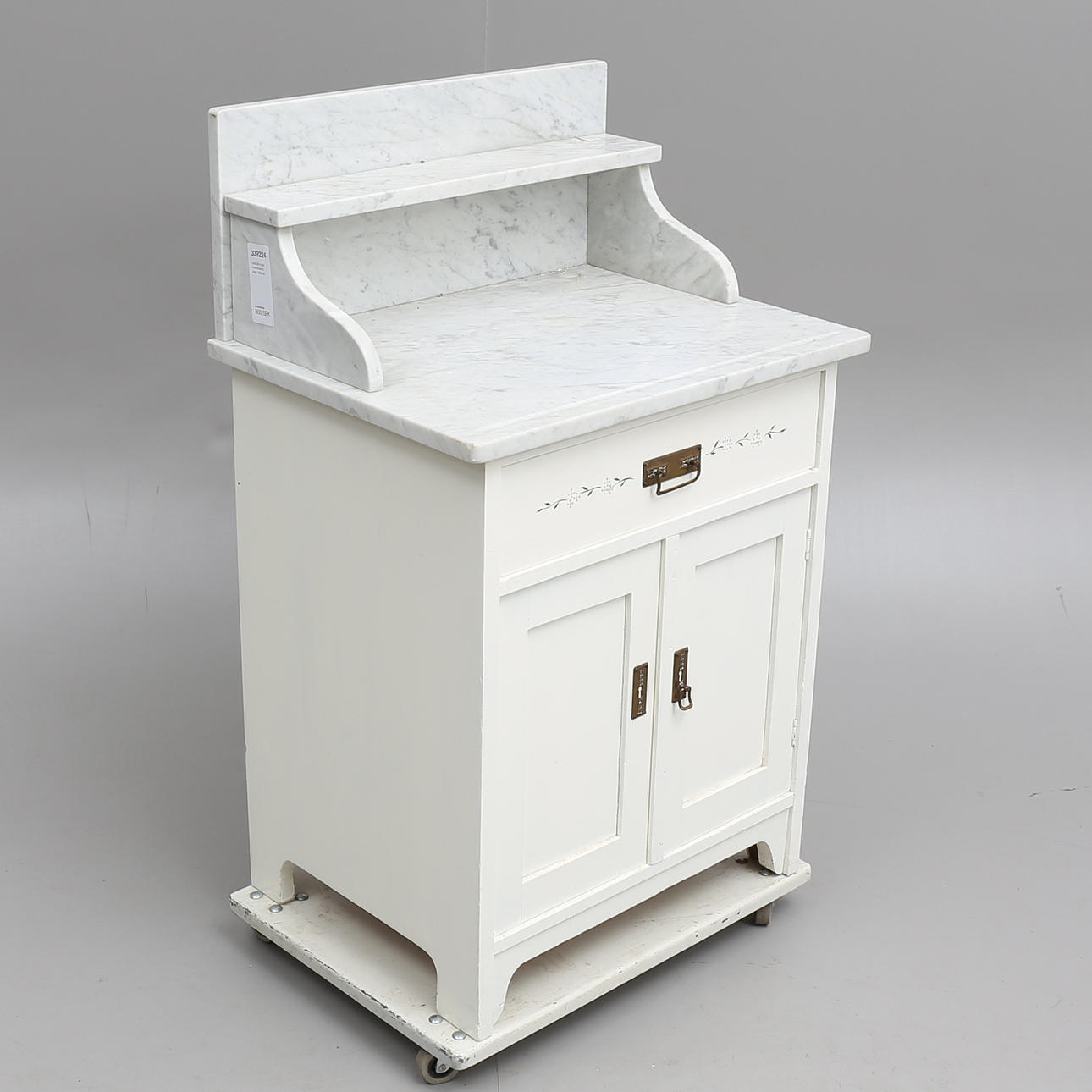 LAVOAR med marmorskiva, tidigt 1900-tal.