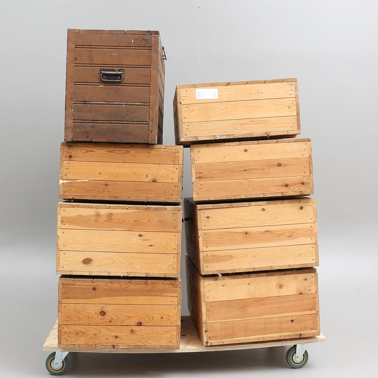 TRÄLÅDOR, 8 st, 1900-tal.