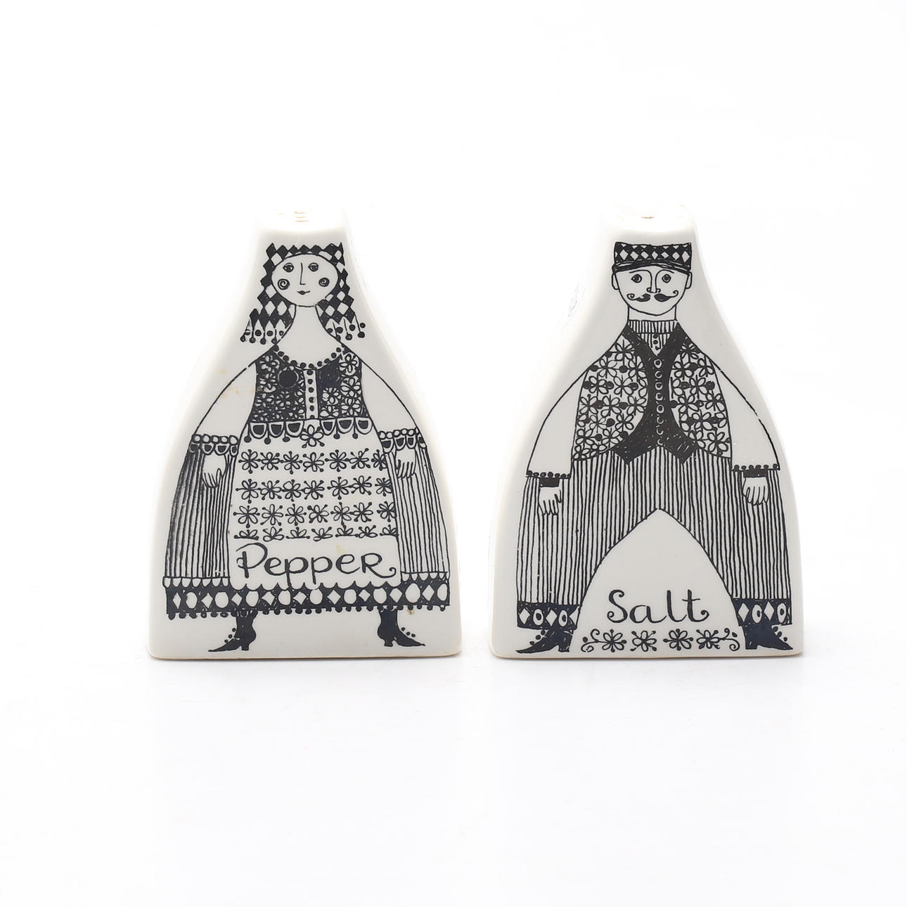 SALZ- UND PFEFFERWAREN, Keramik, Turi Design, Norwegen.