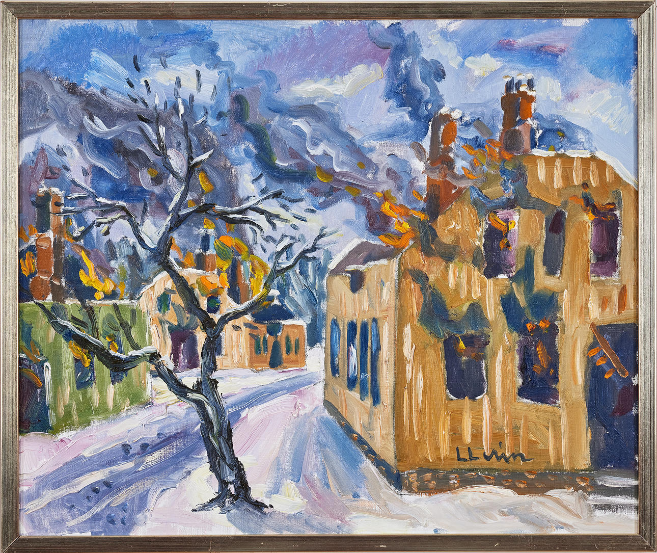 LARS LERIN. City fire.