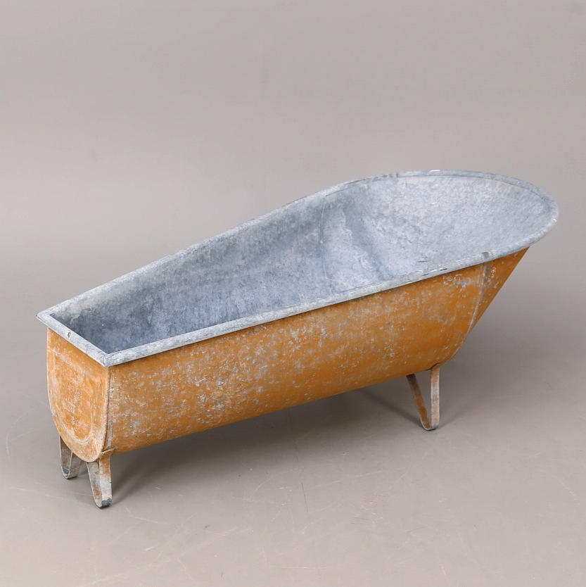 BAÑERA, zinc, hacia 1900.