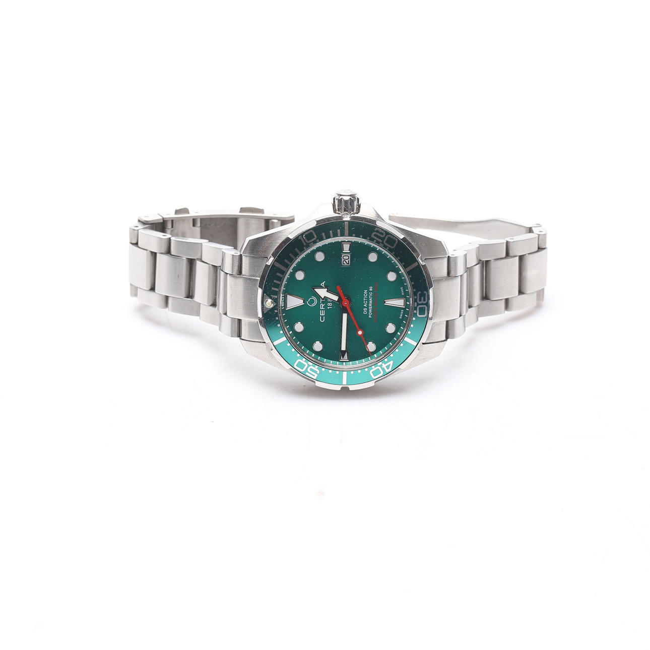 WRISTWATCH, DS Action, steel, automatic, approx 43mm, Certina.