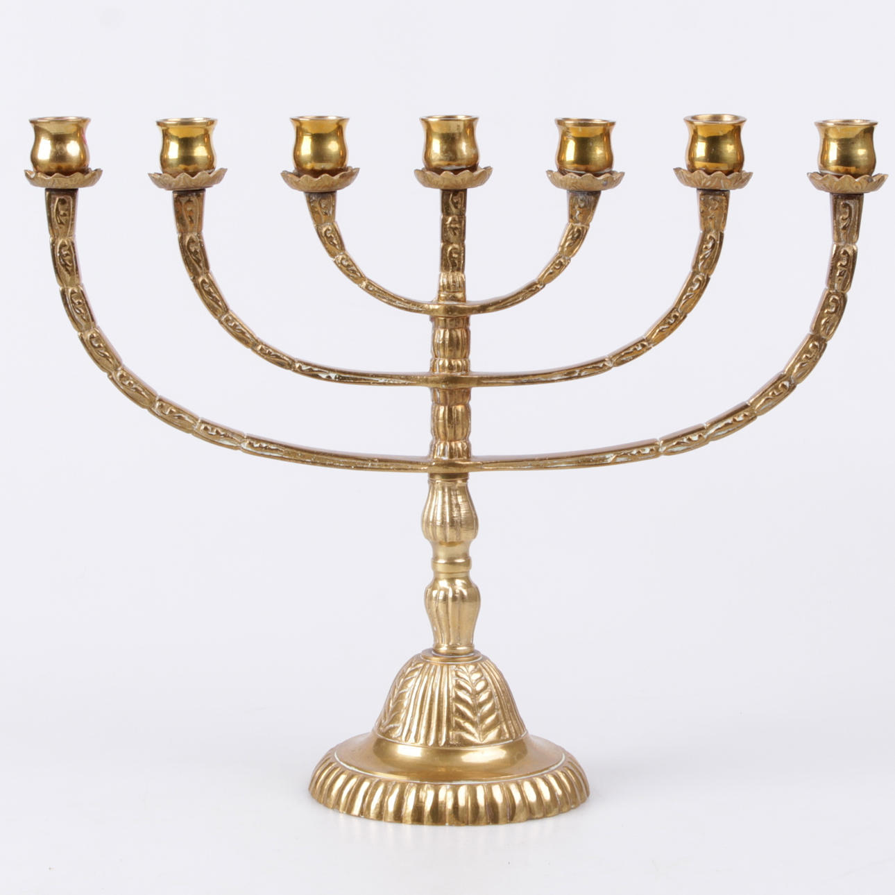 LJUSSTAKE, malm/mässing, 1900-tal.