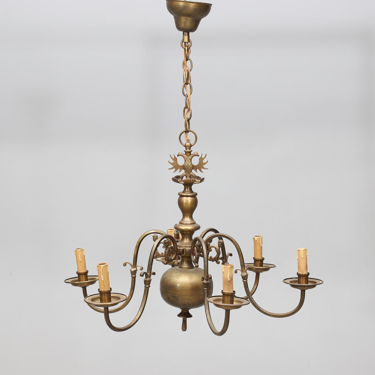 TAKKRONA, malm, barockstil, 1900-talets första hälft.