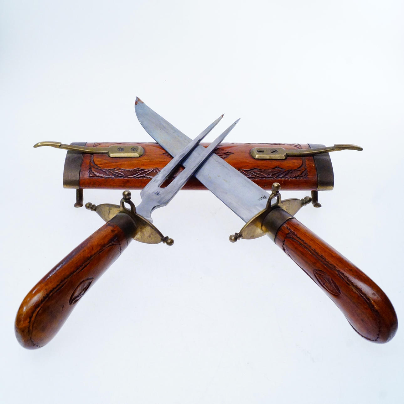 TRANCHERBESTICK, med bordsställning, Indien.