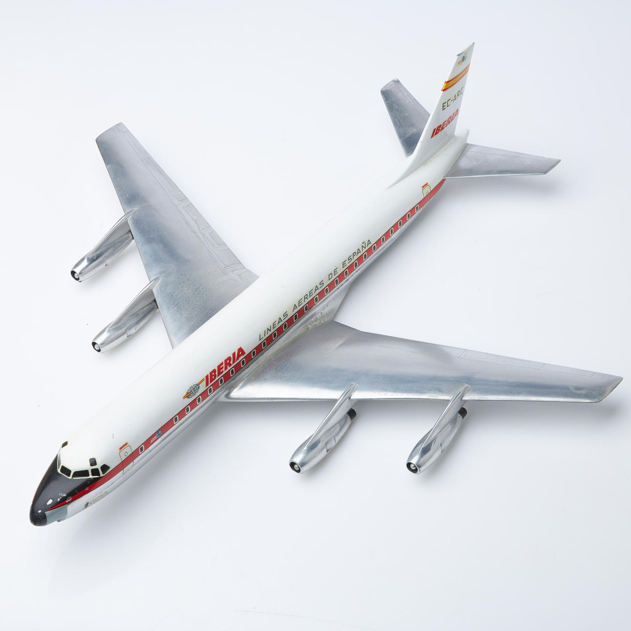 FLUGZEUGMODELL, Metall, Iberia, Mecater.