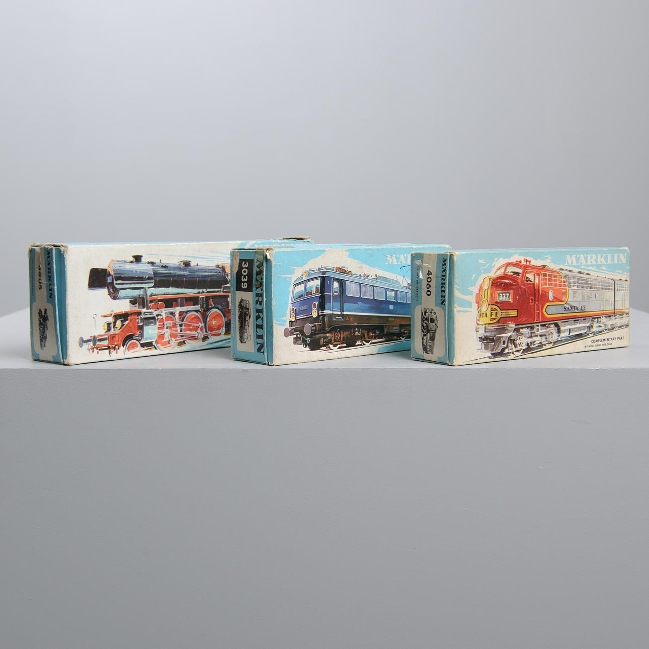 MÄRKLIN, 3005, 3039, 4060, 3 Lokomotiven.