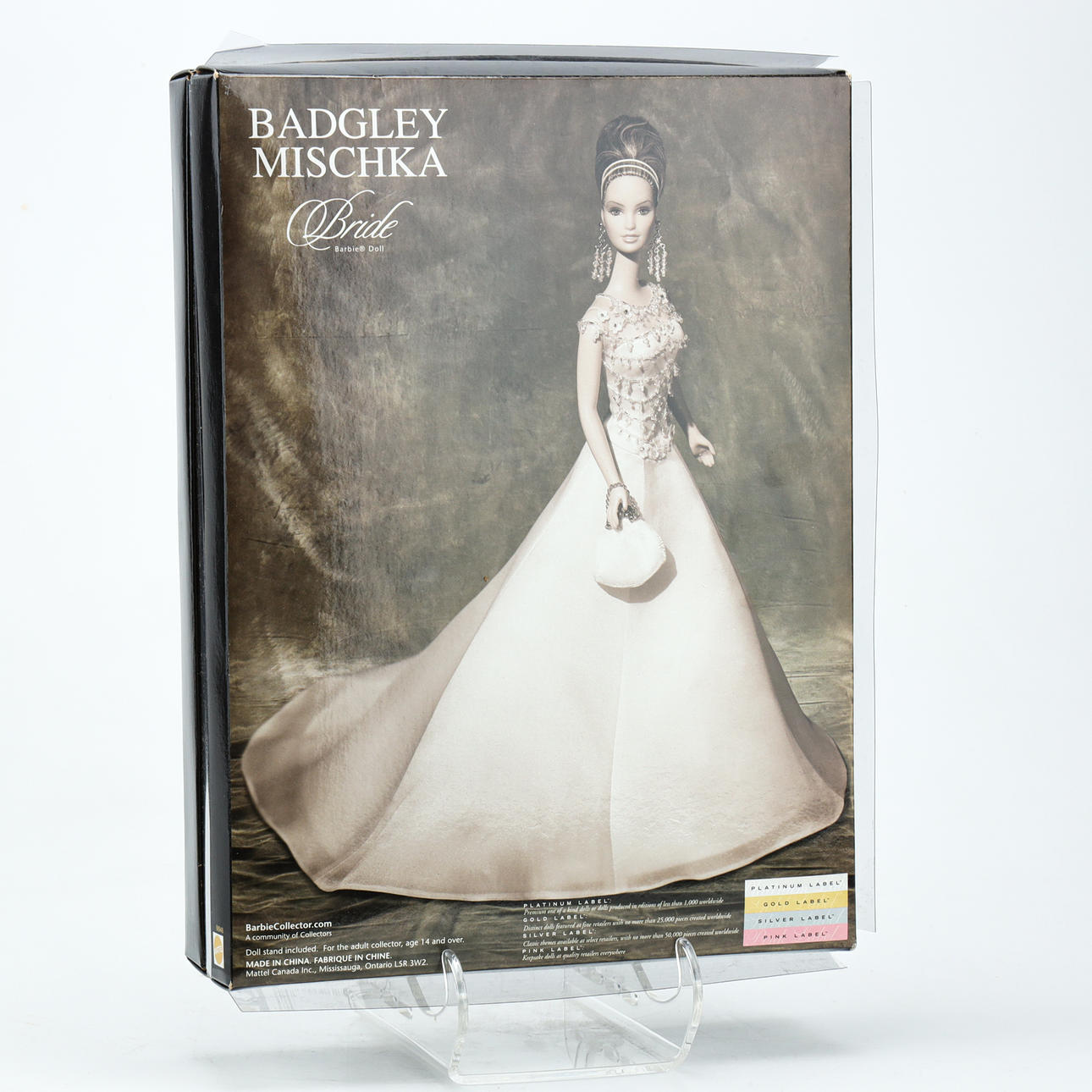 BARBIE COLLECTOR, Gold Label “Badgley Mischka Bride Barbie Doll