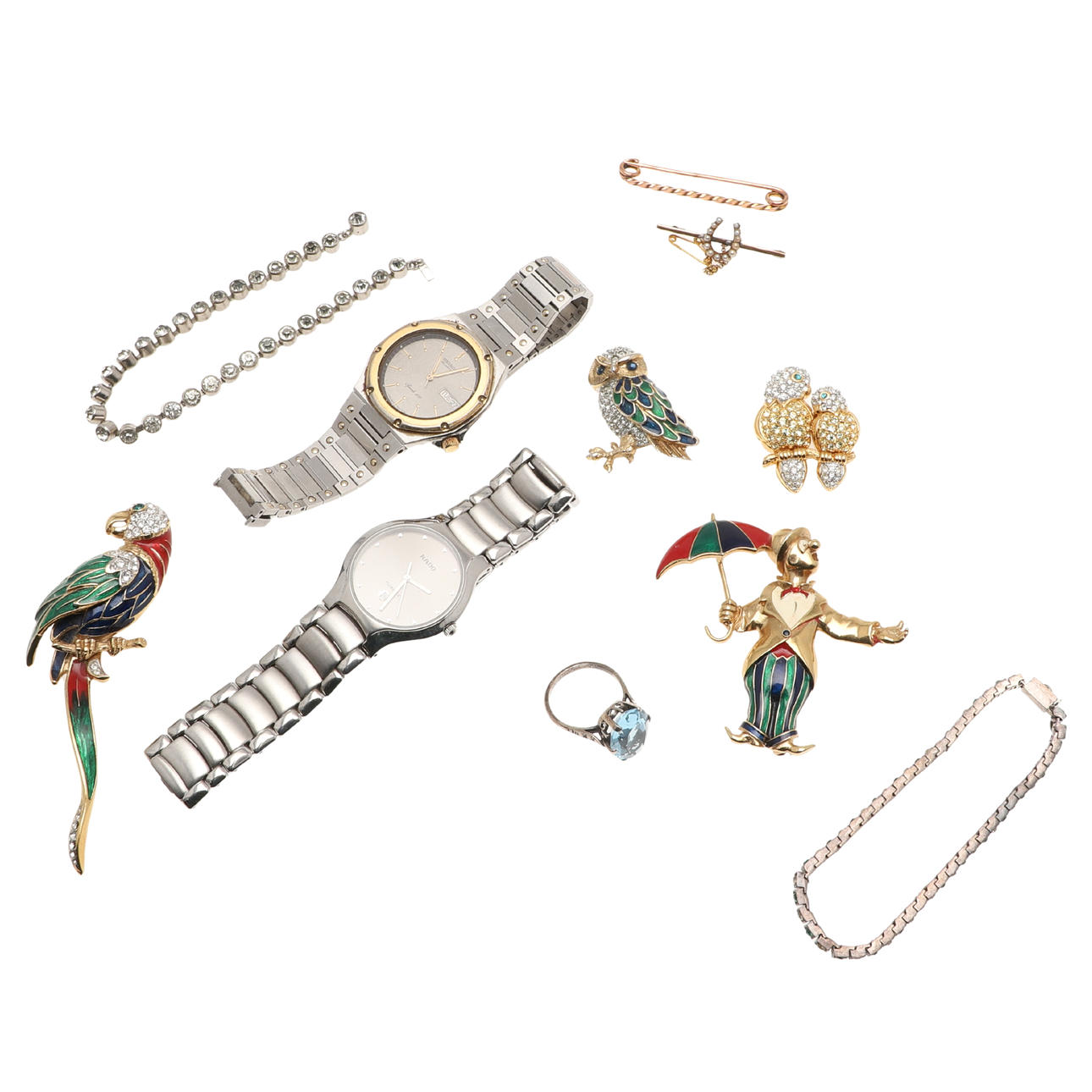 ASSORTED COSTUME JEWELLERY.