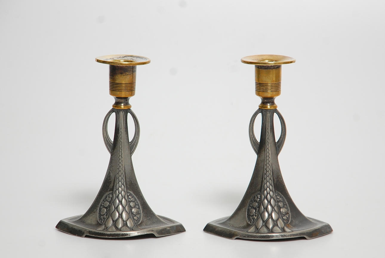 LJUSSTAKAR, 1 par, WMF, Wurttembergische.