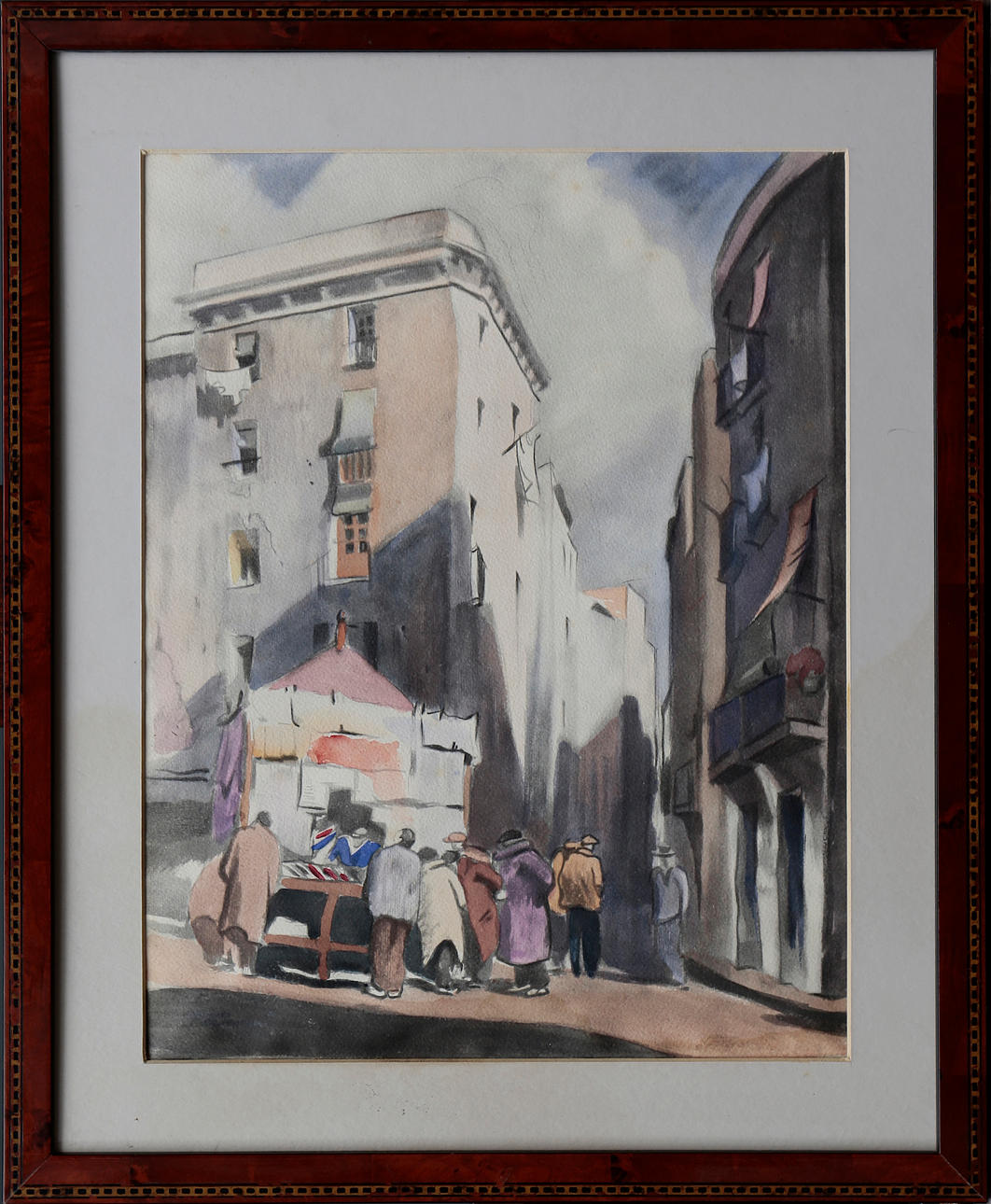 SPANISH SCHOOL, 20TH CENTURY. Urban view (it cannot be auctioned).