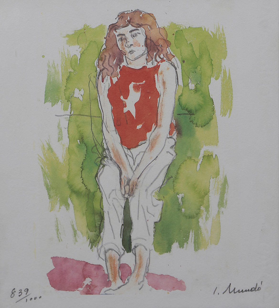 IGNASI MUNDÓ. A girl.