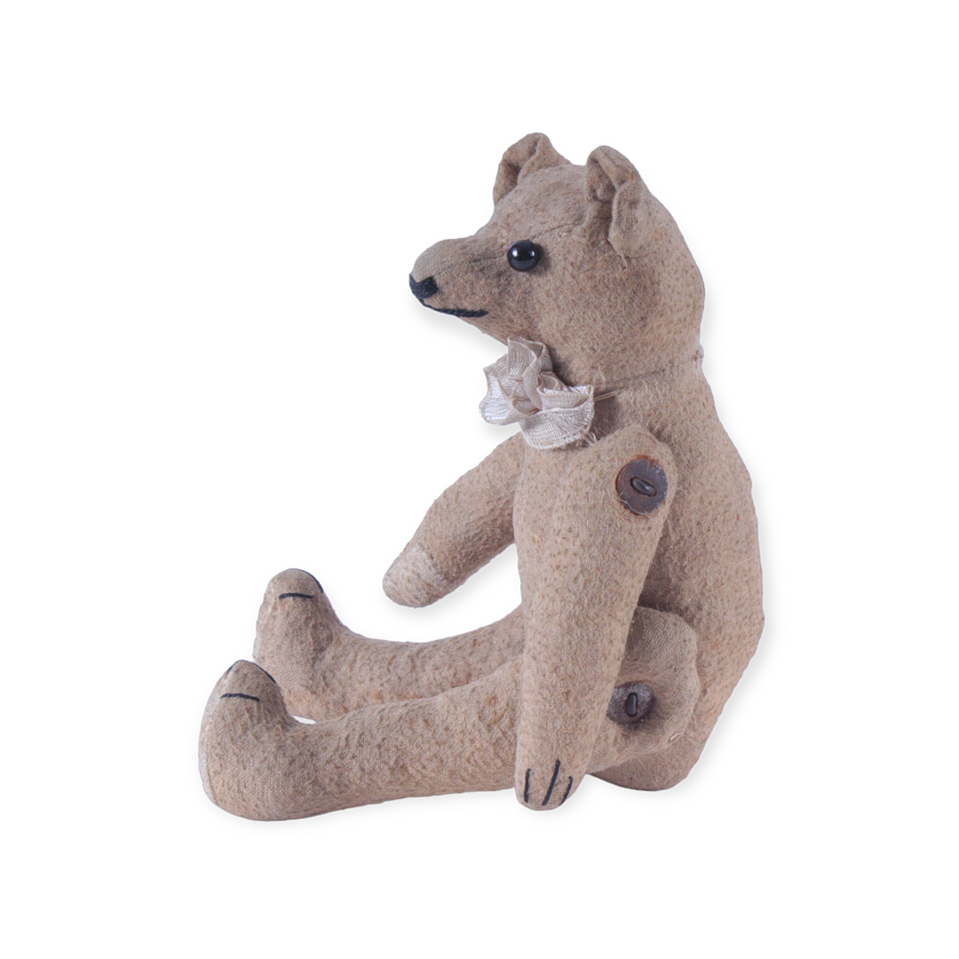 Un oso de peluche, siglo XIX.