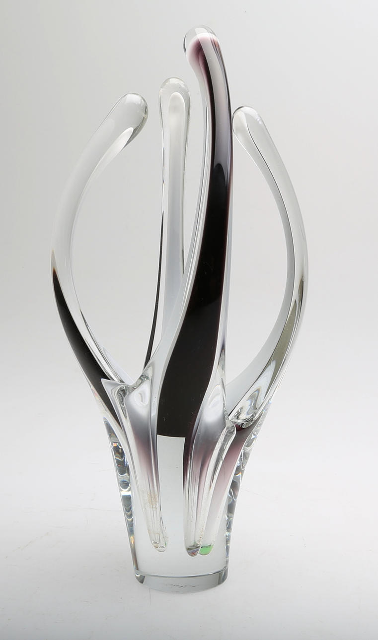 KONSTGLAS, Coquille, Paul Kedelv, Flygsfors, 1956.