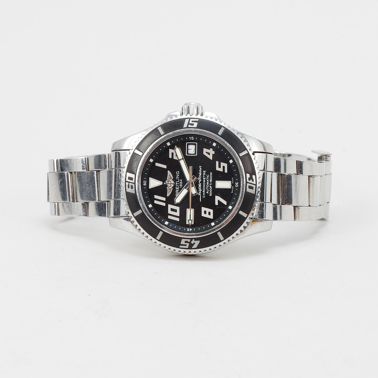 WRISTWATCH, Breitling, Superocean, steel, automatic, 2014.