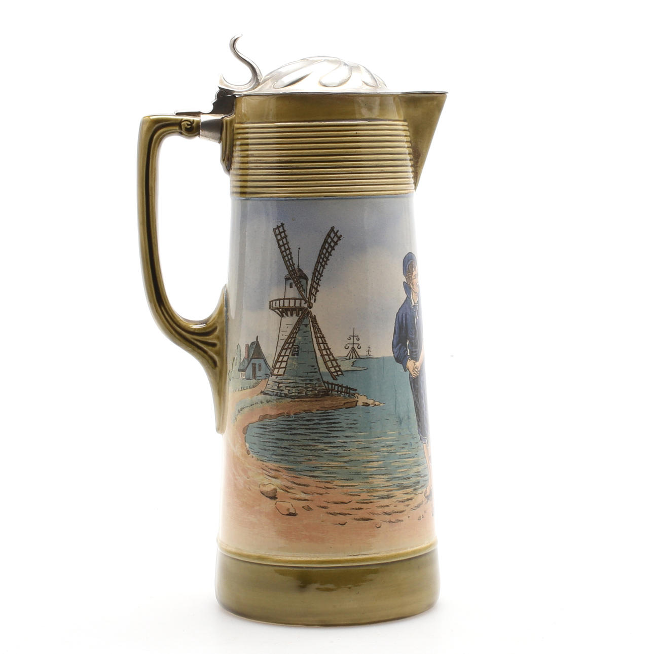 KANNA, Villeroy & Boch, keramik och tenn, daterat 1905.