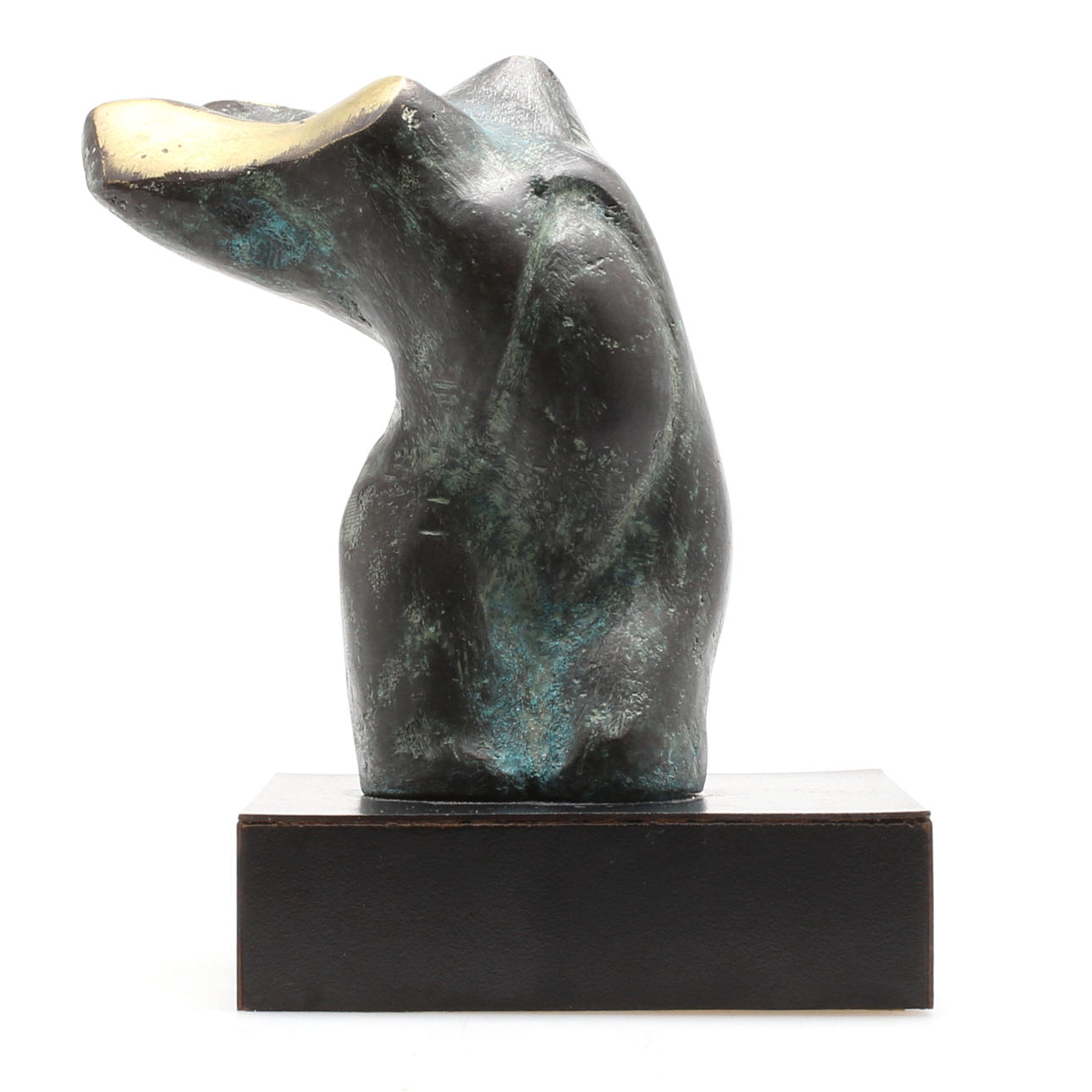 SKULPTUR, föreställande kvinnotorso, troligen Stan Wys, osignerad, brons, 1900-tal.