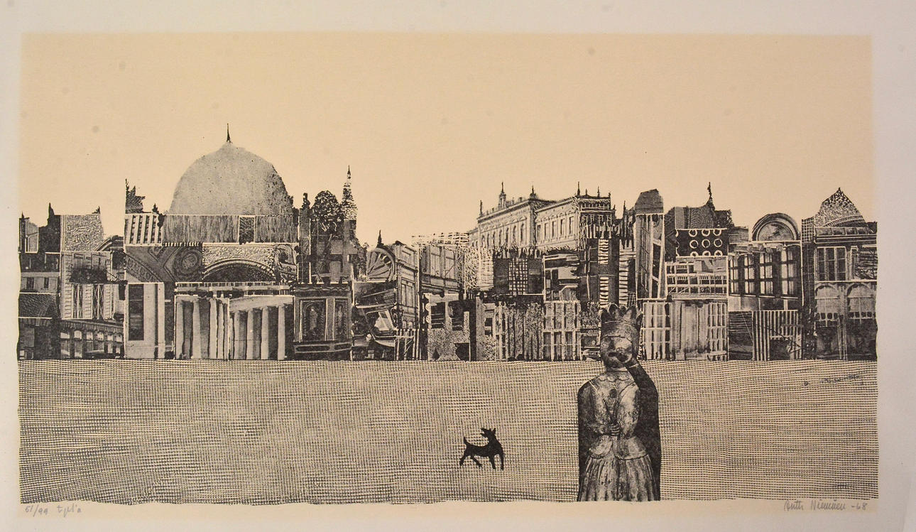 ANTTI NIEMINEN. litografia.