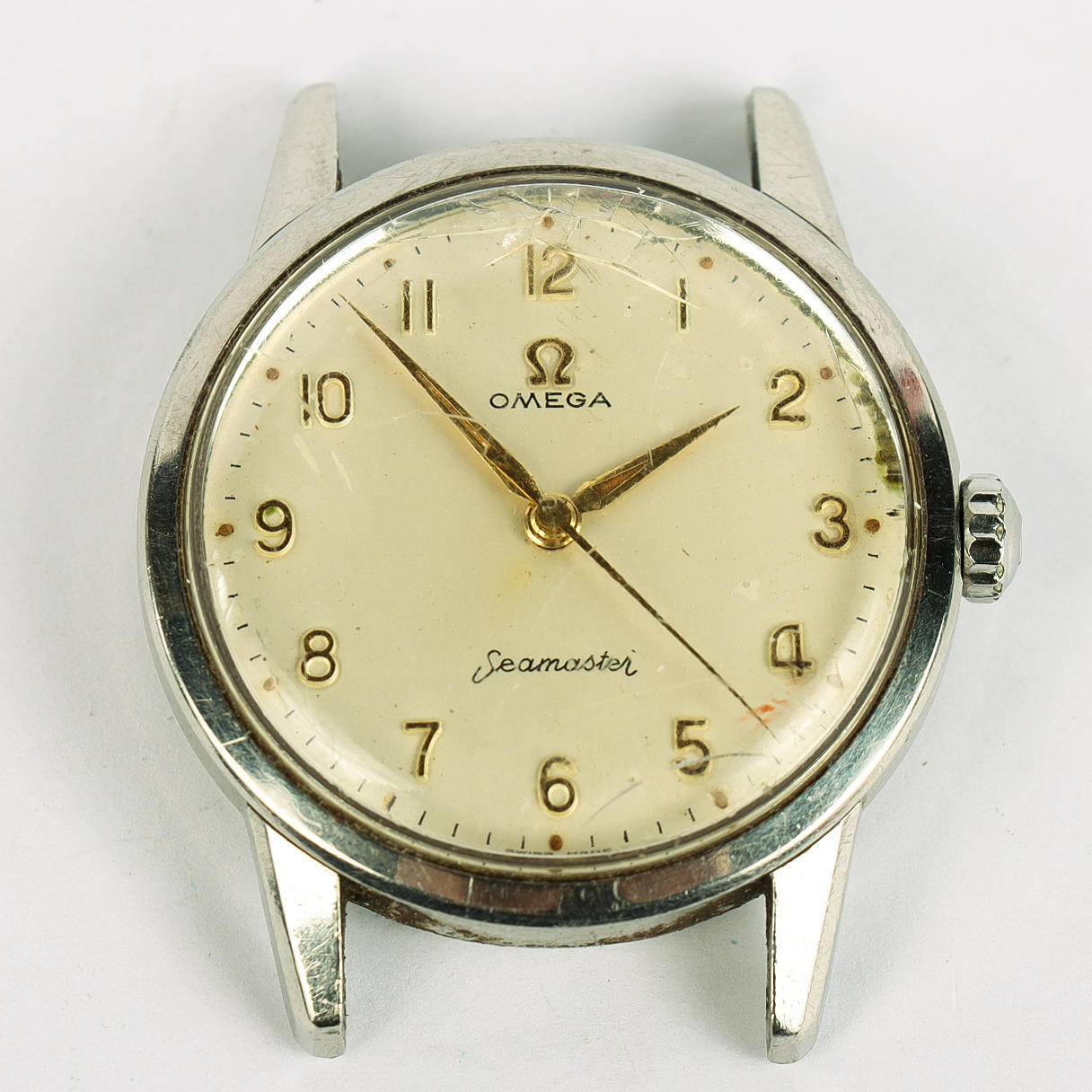 A wristwatch Omega Seamaster, 1950/60s.