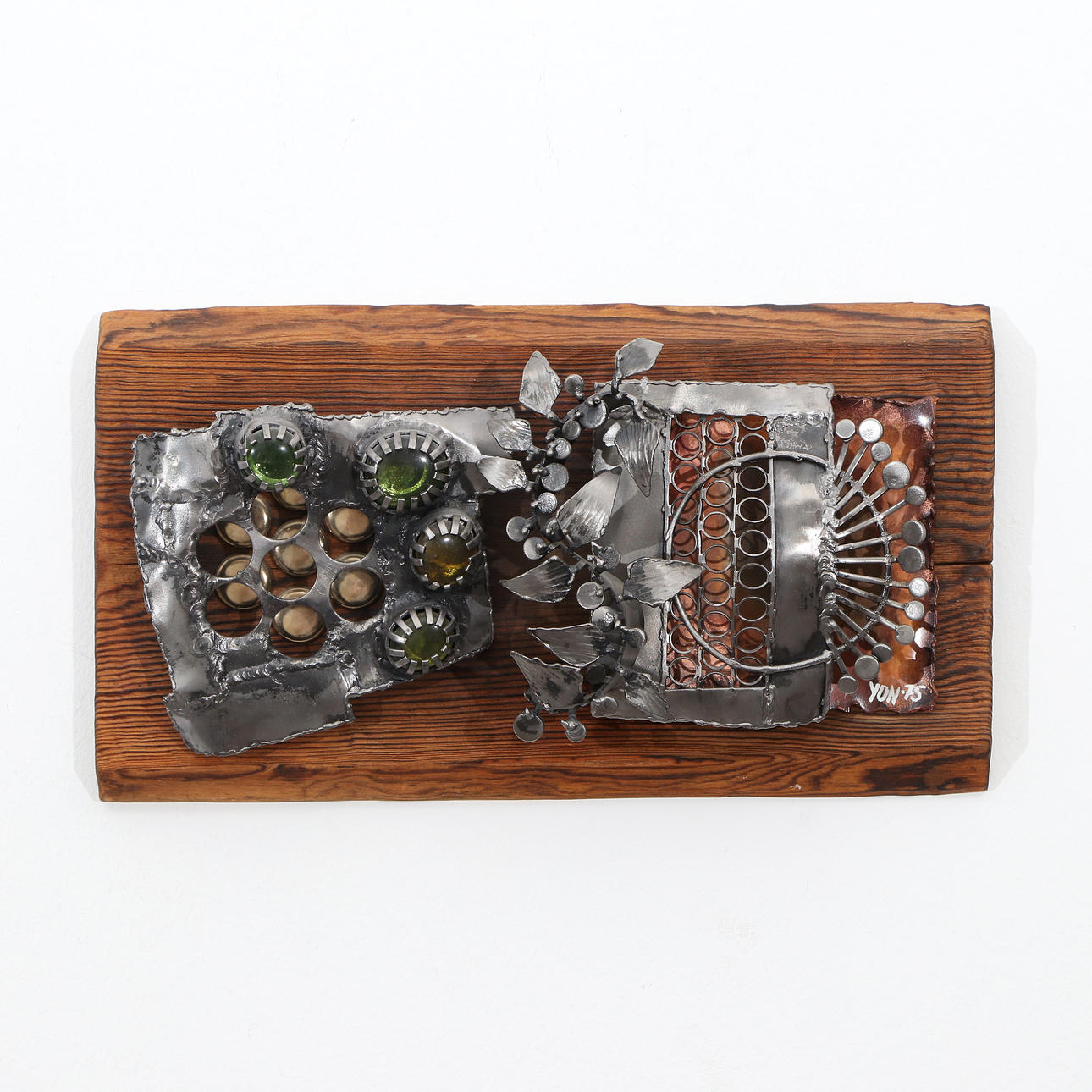 YON SUNDBERG. Skrotkunst. Signeret og dateret.