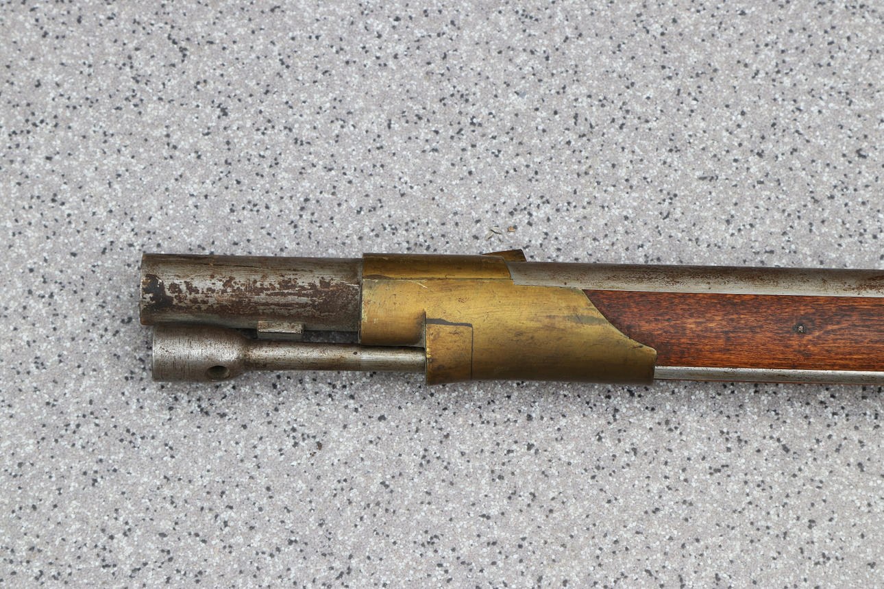 HUSQVARNA FACTOR. PERCUSSION LOCK RIFLE. Sweden, made in 1848. Weapons ...