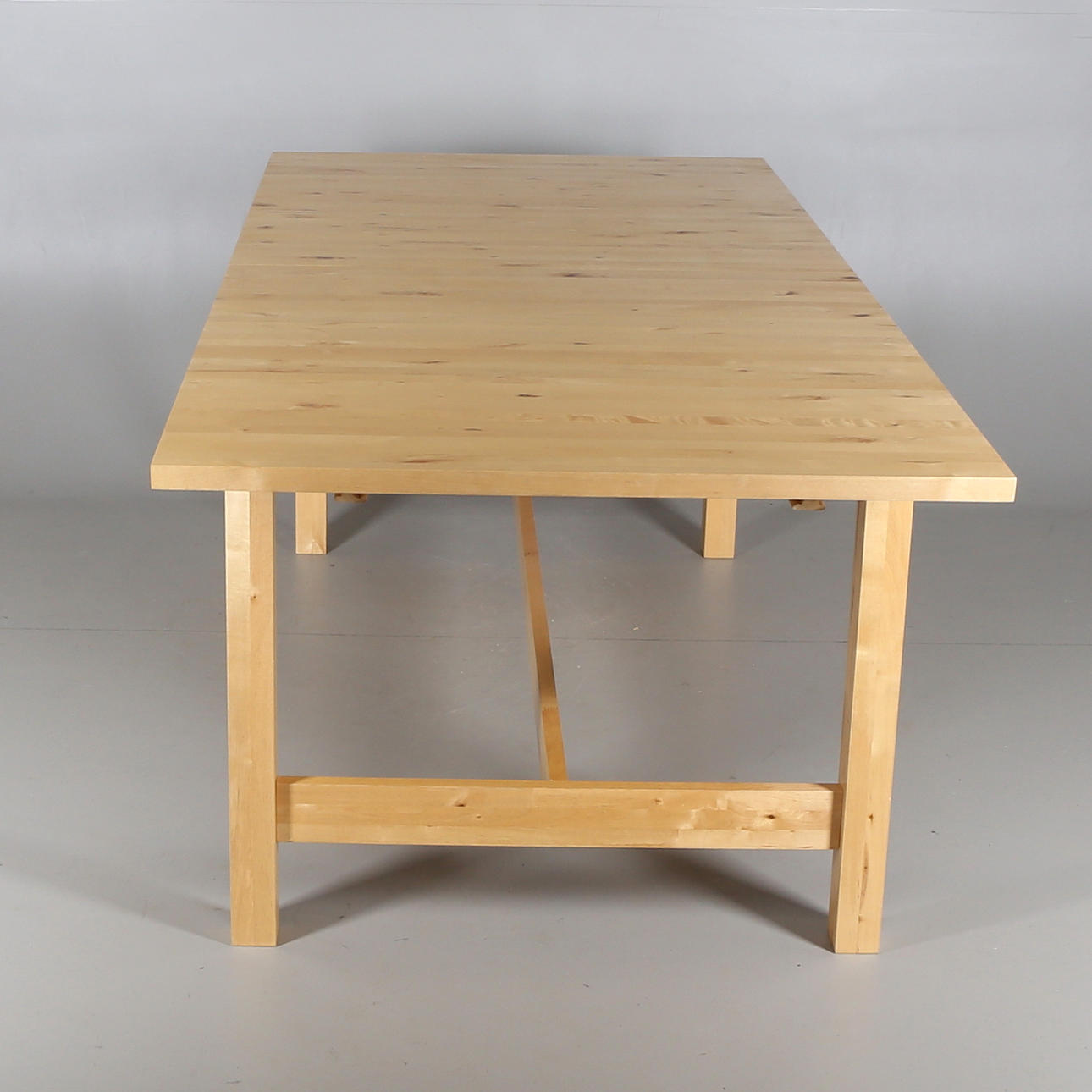 DINING ROOM TABLE, solid birch, contemporary.