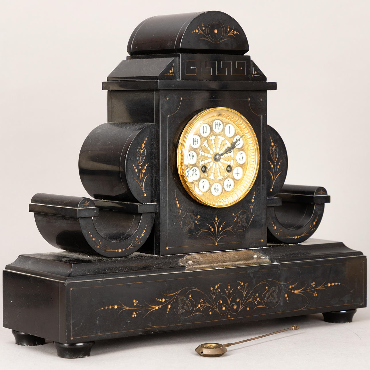 Table clock, France, around 1890.