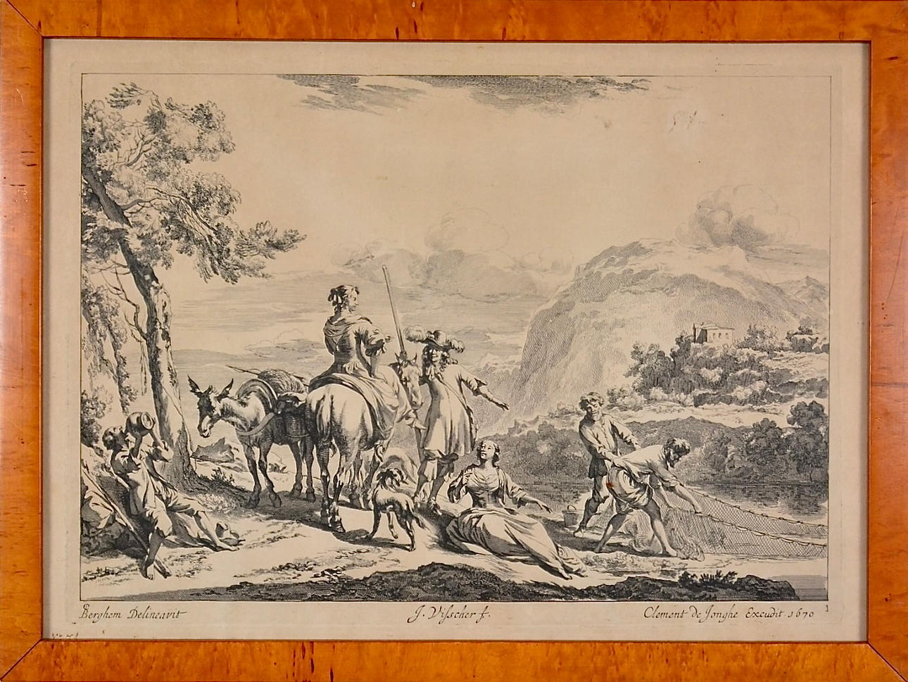 JAN DE VISSCHER. Copperstick.