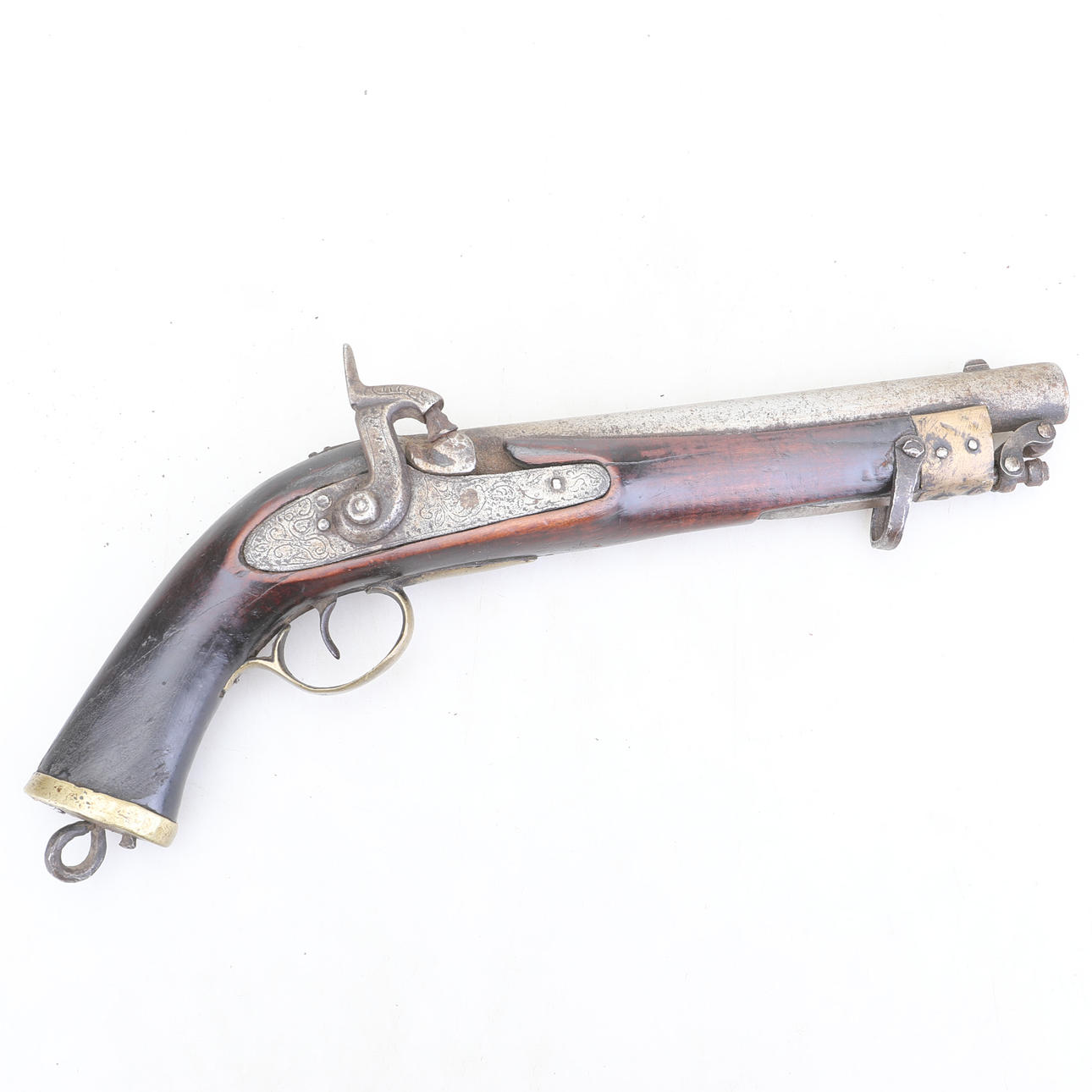 PISTOL, Britische Ostindien-Kompanie, um 1850.