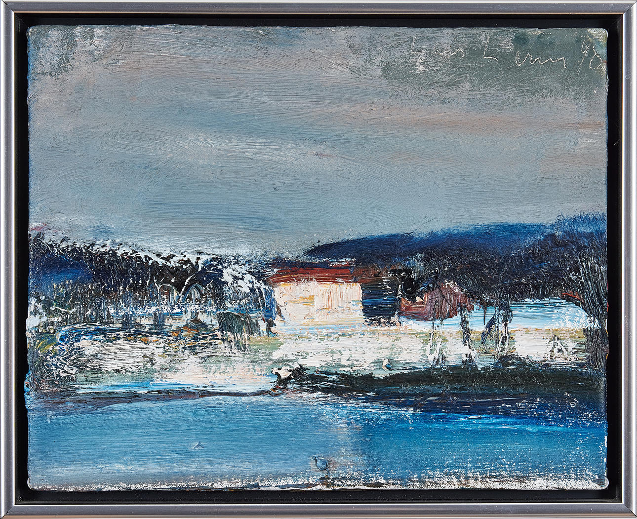 LARS LERIN. "Vinter, gräs".