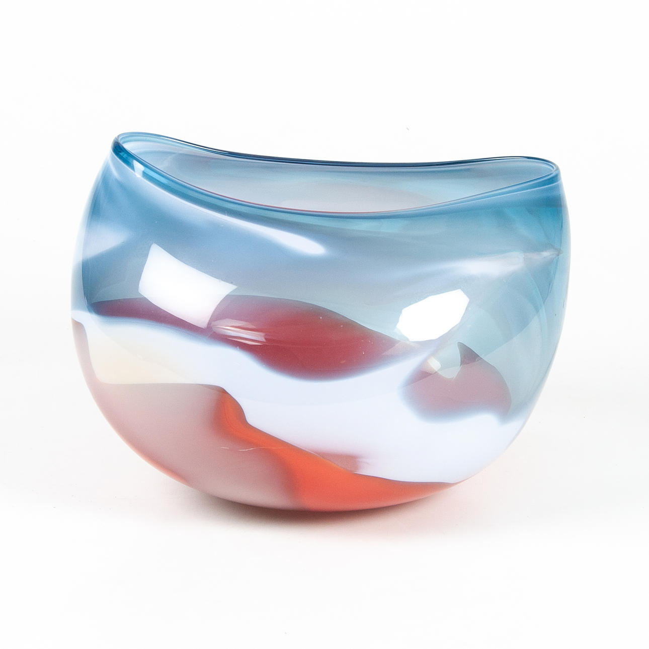 RICHARD RACKHAM. bowl/sculpture, signed dated 03.