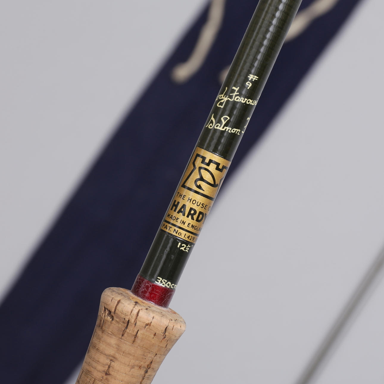 FISHING ROD, “Hardy Favourite Graphite Salmon Fly” #9, 380cm