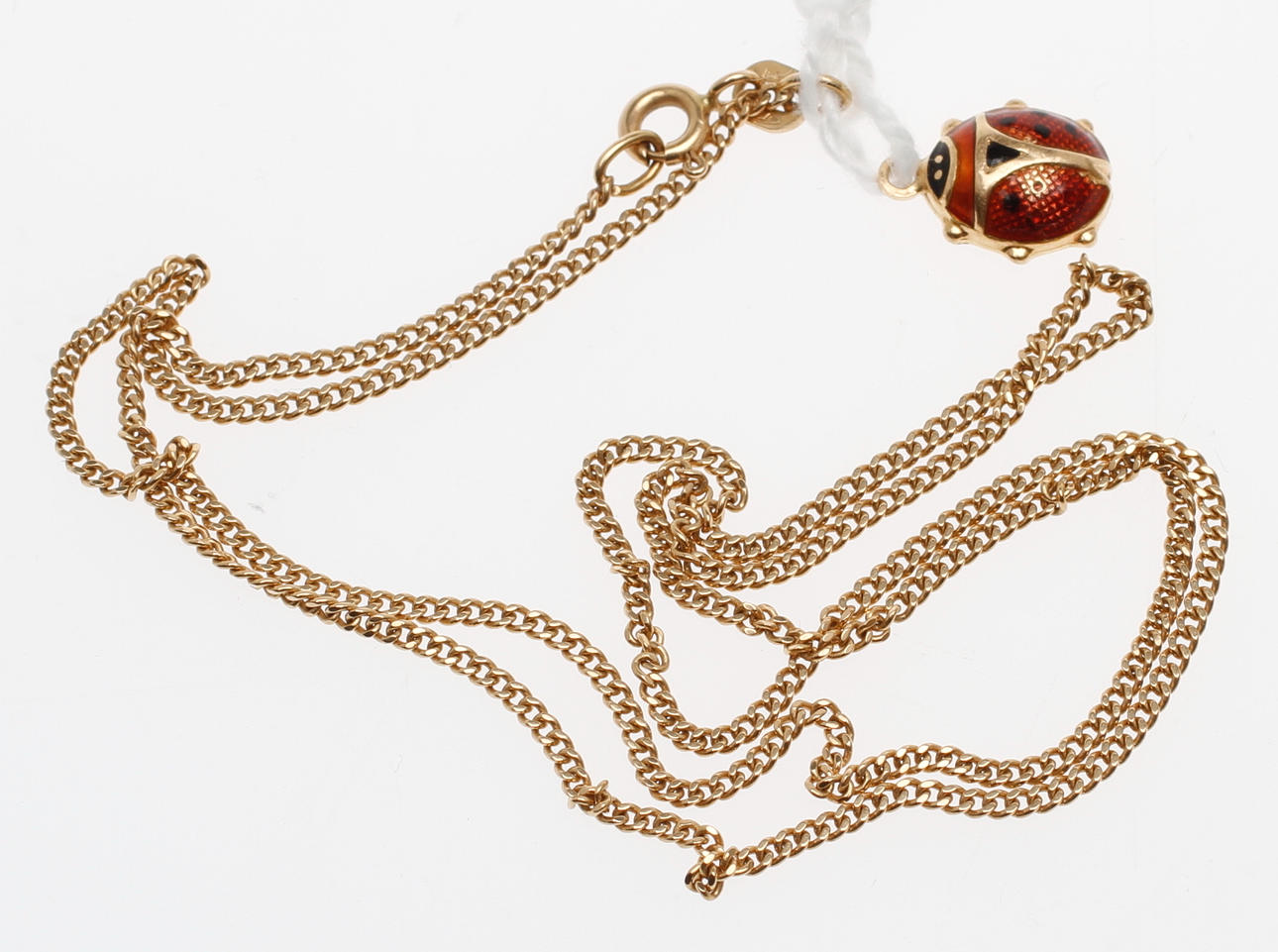 KEJDA samt BERLOCK, 18k guld, vikt ca 5 gram.